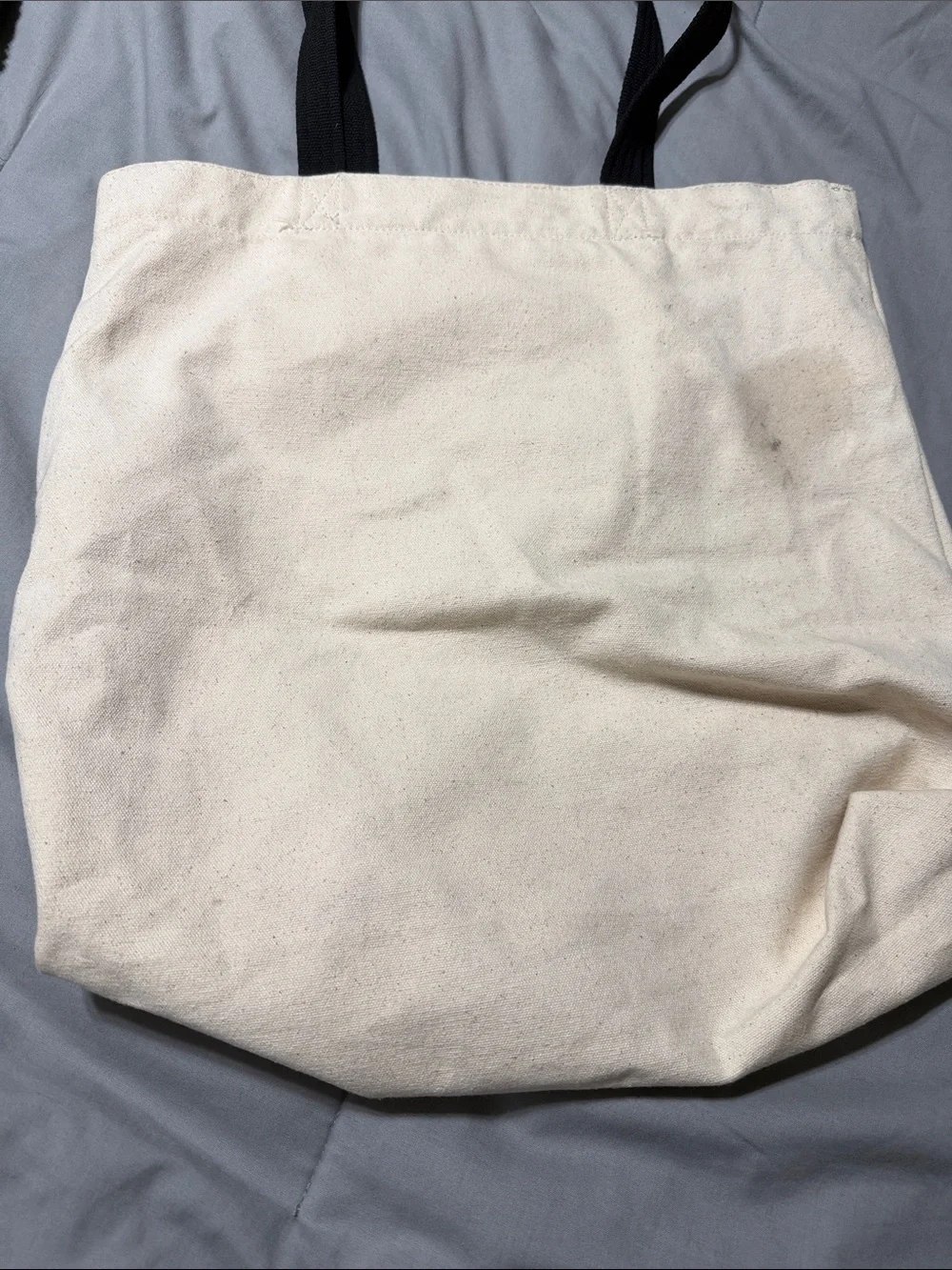 Dakine Cream Canvas Tote with Orange Surfboard Graphic